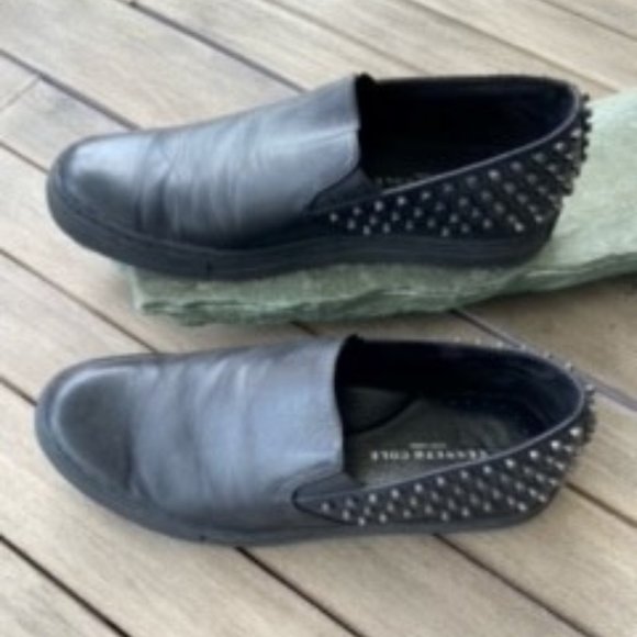 Kenneth Cole Slip on Sneaker with Studs - Picture 2 of 5
